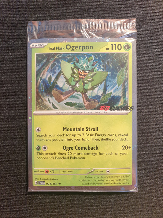 Teal Mask Ogerpon 024/167 (Mint Condition) - Promo Card - TCG Trainers