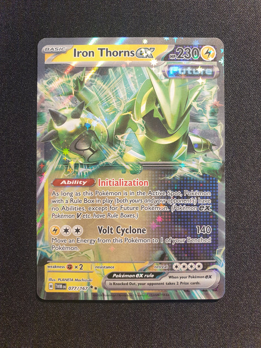 Iron Thorns EX 077/167 (Mint Condition) - Twilight Masquerade - TCG Trainers