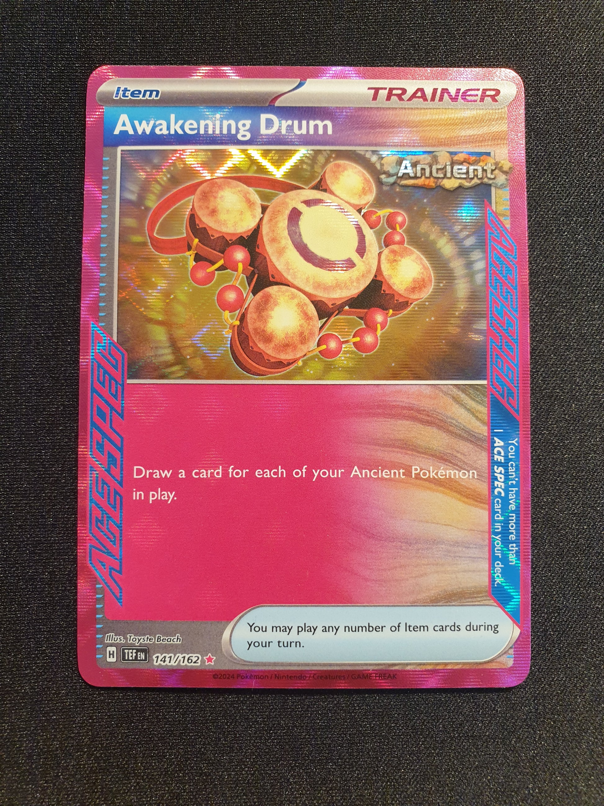 Awakening Drum 141/162 (Mint Condition) - TCG Trainers