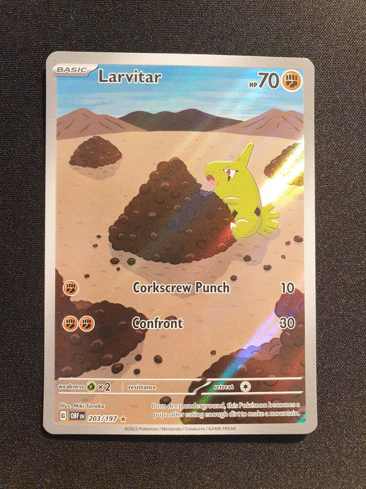 Larvitar 203/197 (Mint Condition) - TCG Trainers 