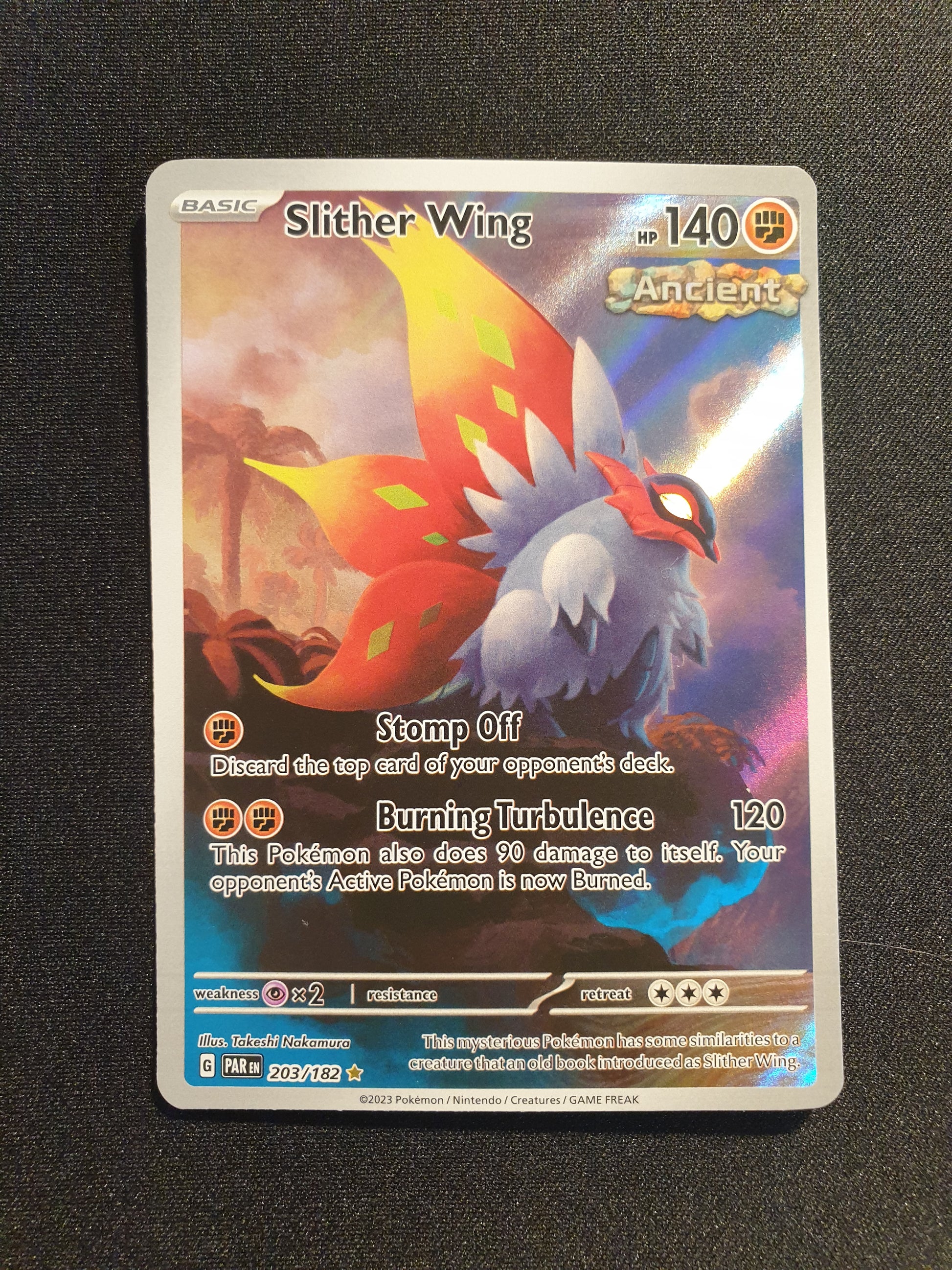 Slither Wing 203/182 (Mint Condition) - Paradox Rift