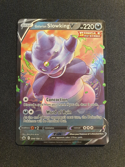 Galarian Slowking V 099/198 (Mint Condition) - TCG Trainers