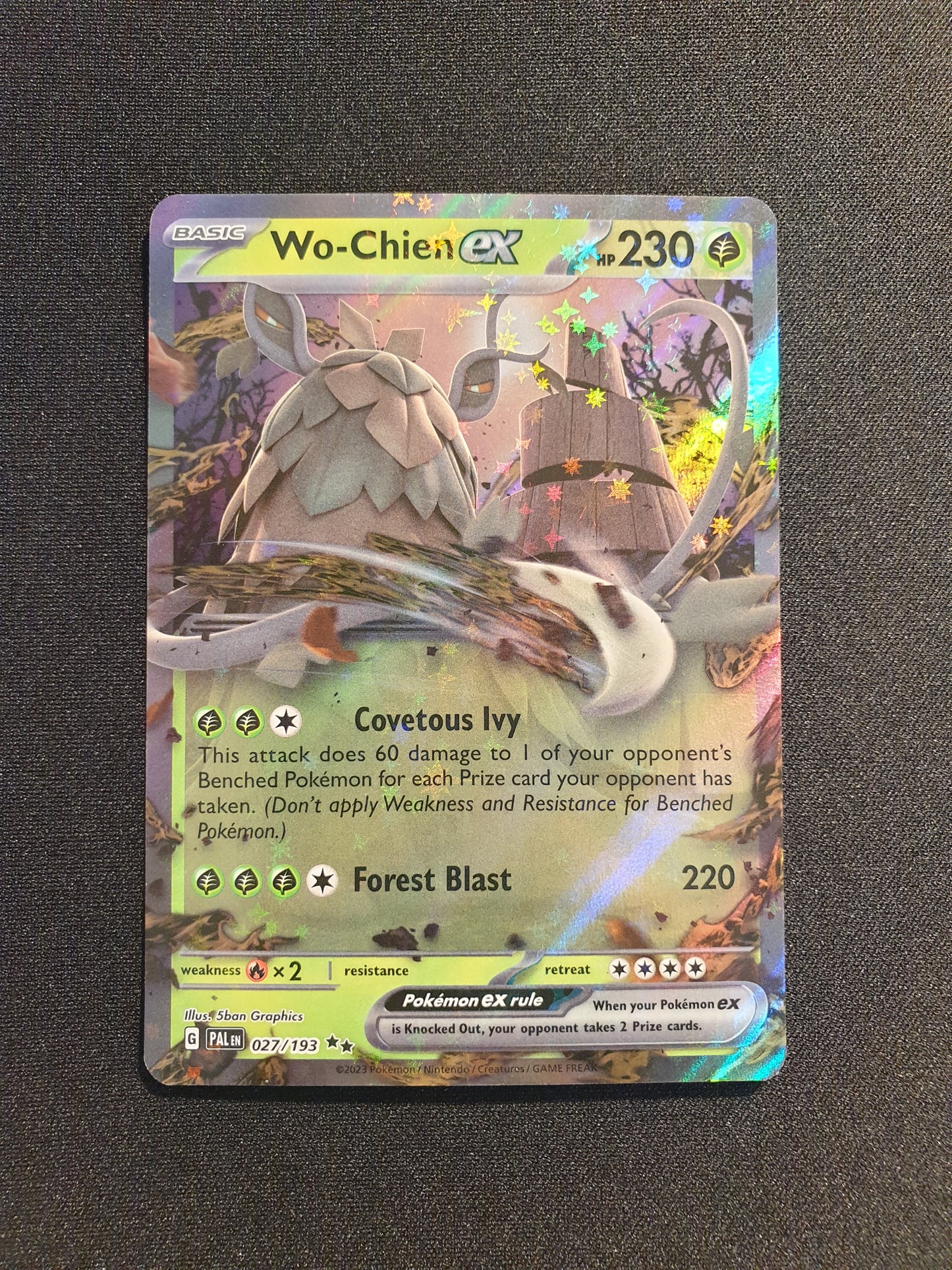 Wo-Chien EX 027/193 (Mint Condition) - TCG Trainers