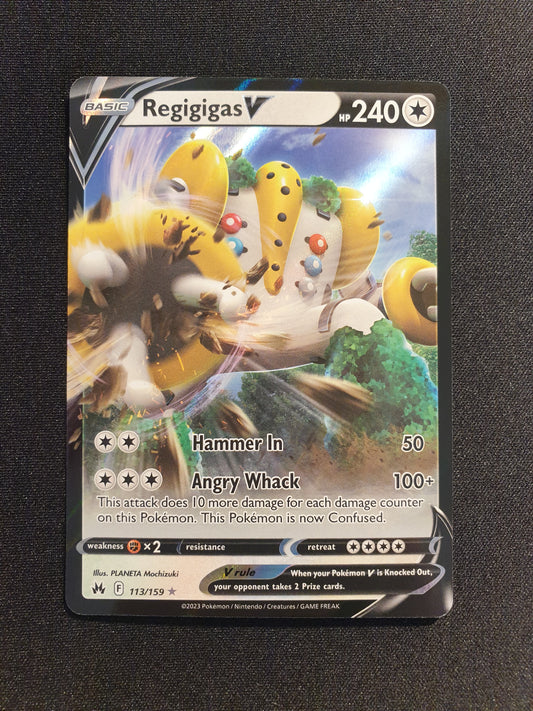 Regigigas V 113/159 (Mint Condition) - TCG Trainers 