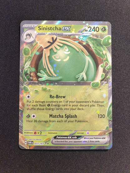 Sinistcha EX 023/167 (Mint Condition) - TCG Trainers