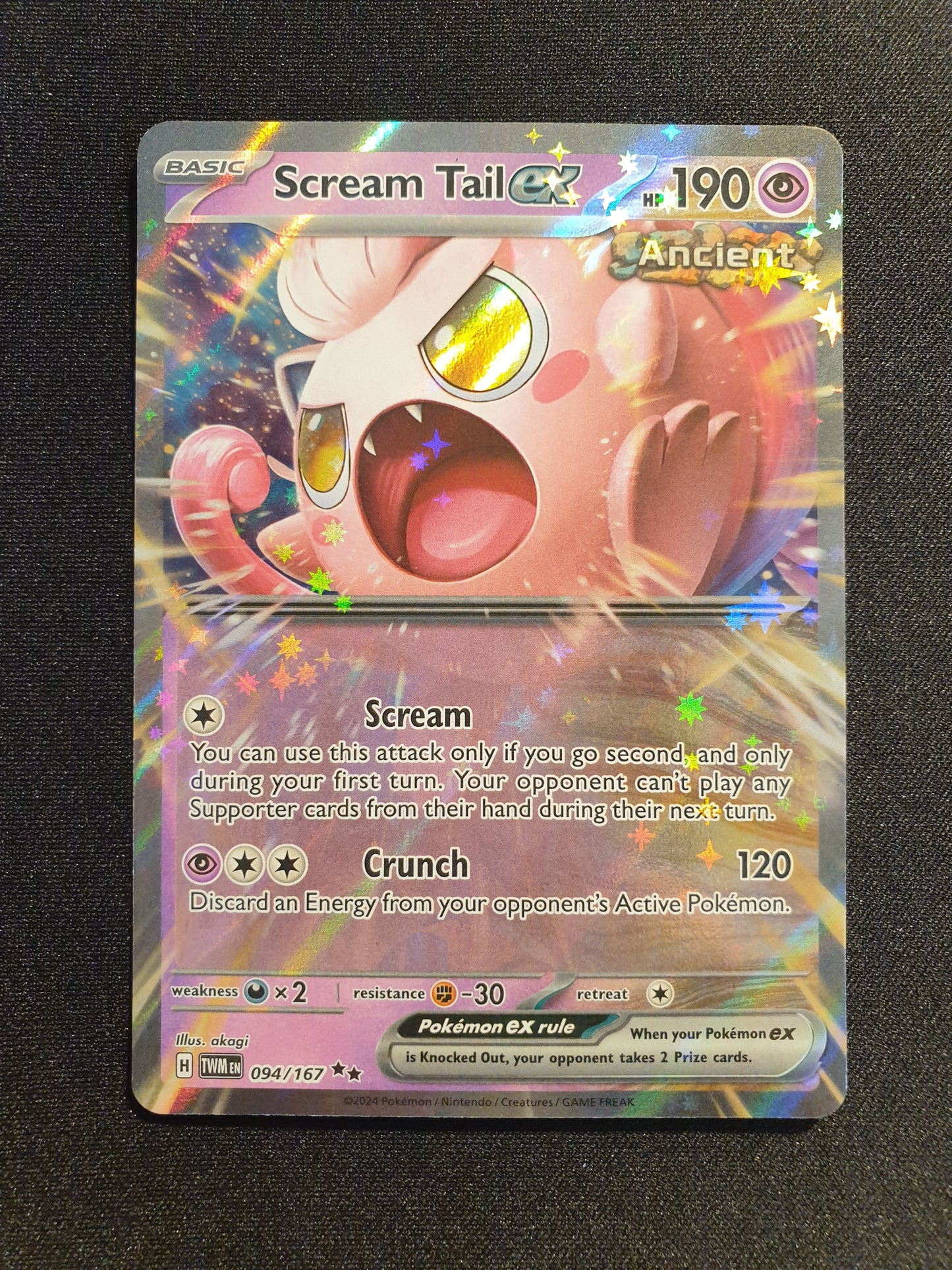 Scream Tail EX 094/167 (Mint Condition) - TCG Trainers