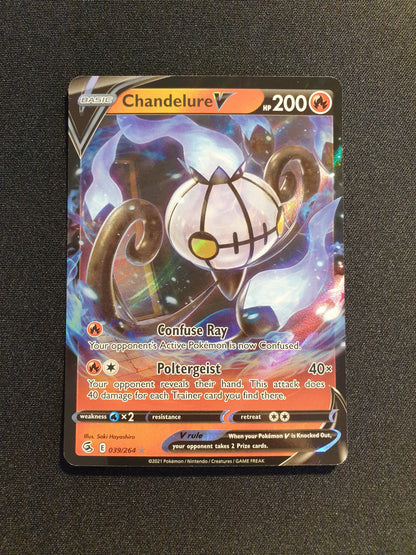 Chandelure V 039/264 (Mint Condition) - Fusion Strike