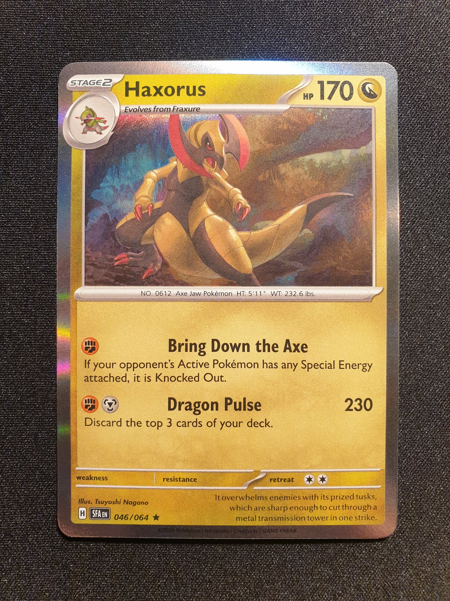 Haxorus 046/064 (Mint Condition) - Shrouded Fable