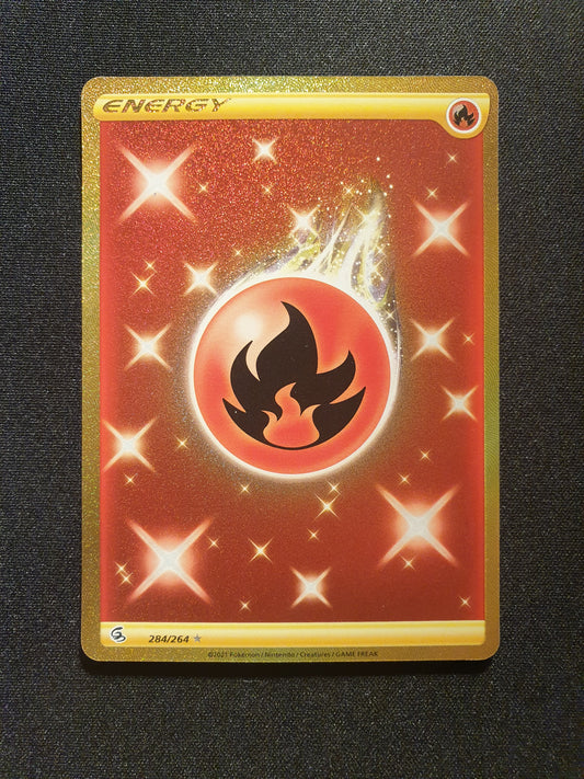 Basic Fire Energy 284/264 (Mint Condition) - Fusion Strike