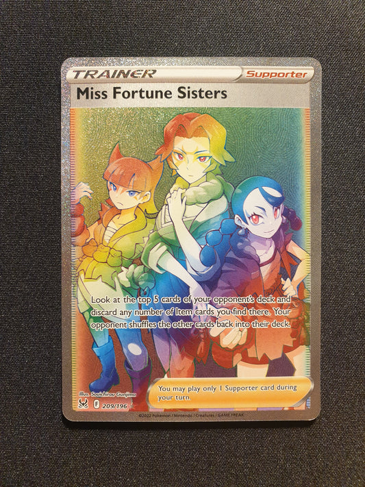 Miss Fortune Sisters 209/196 (Mint Condition) - Lost Origin