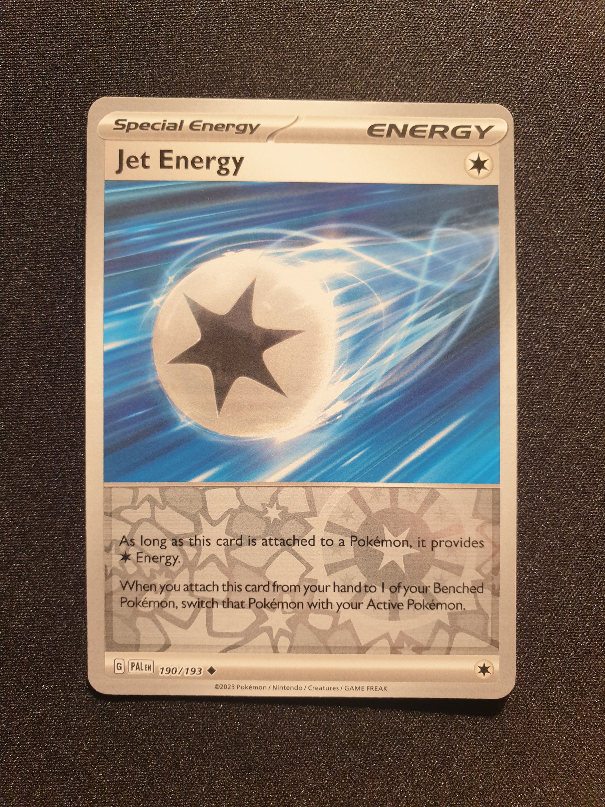 Jet Energy 190/193 RH (Mint Condition) - Paldea Evolved