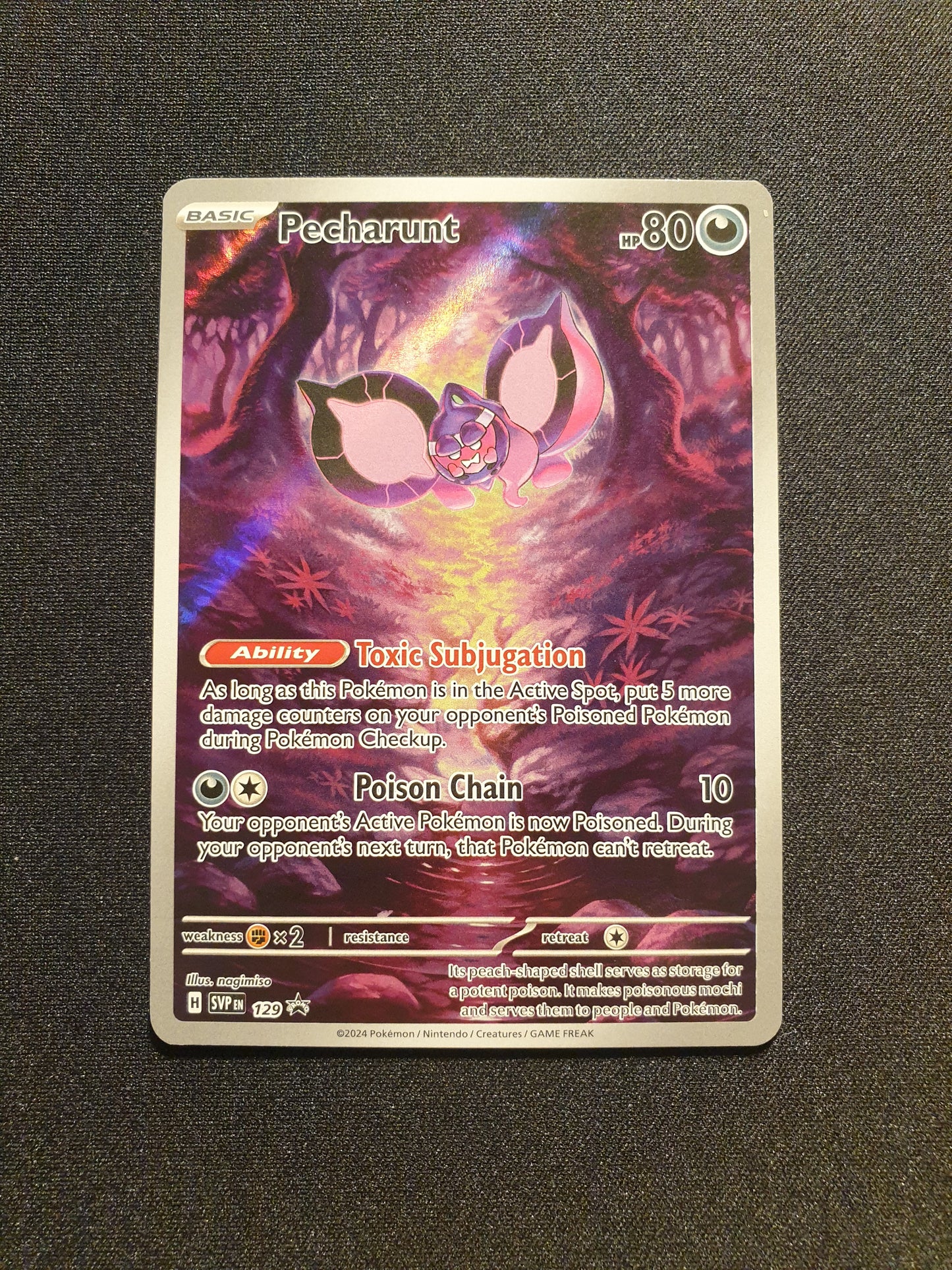 Pecharunt SVP 129 (Mint Condition) - Promo Card