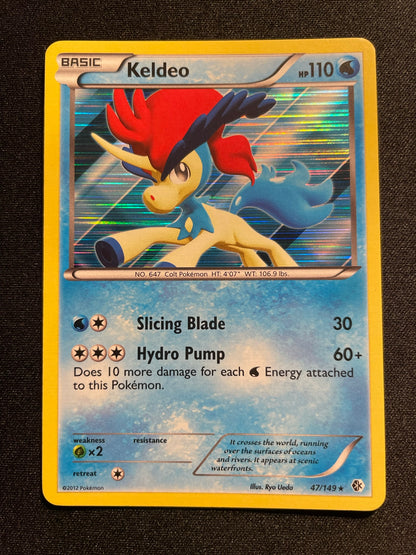 Keldeo 47/149 Holo (Mint Condition) - Boundaries Crossed - TCG Trainers