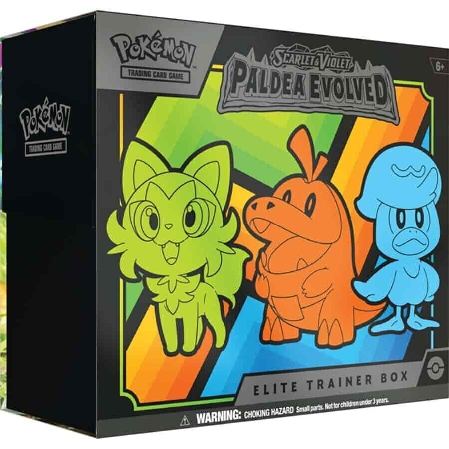 Pokemon TCG - Scarlet & Violet: Paldea Evolved Elite Trainer Box