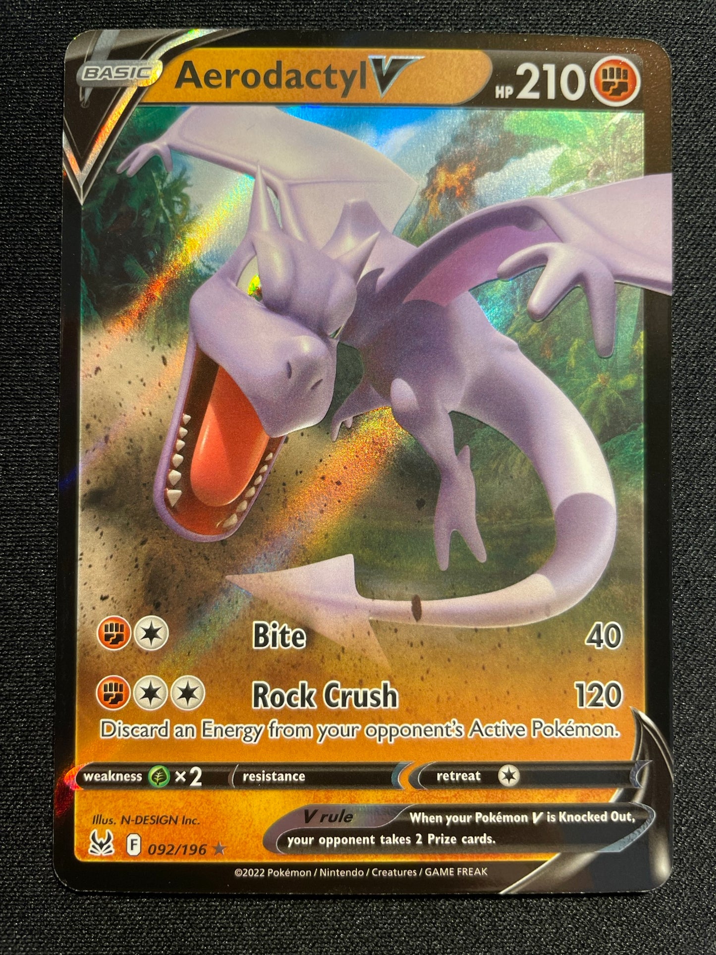 Aerodactyl V - 092/196